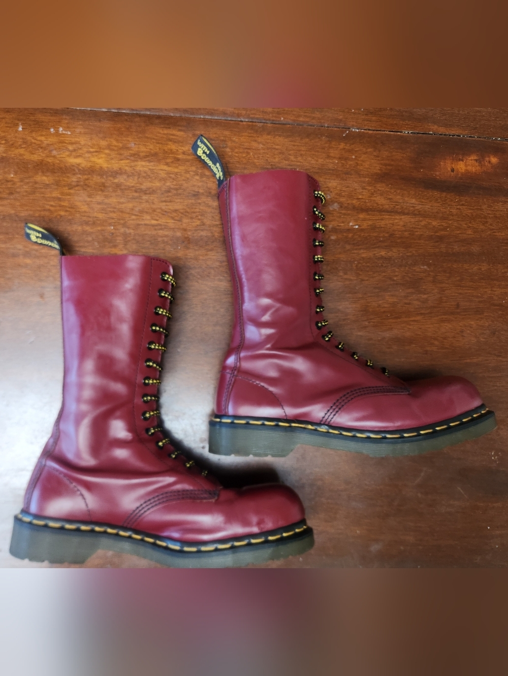 Made in England Doc Marten boots - Picture 5 of 9